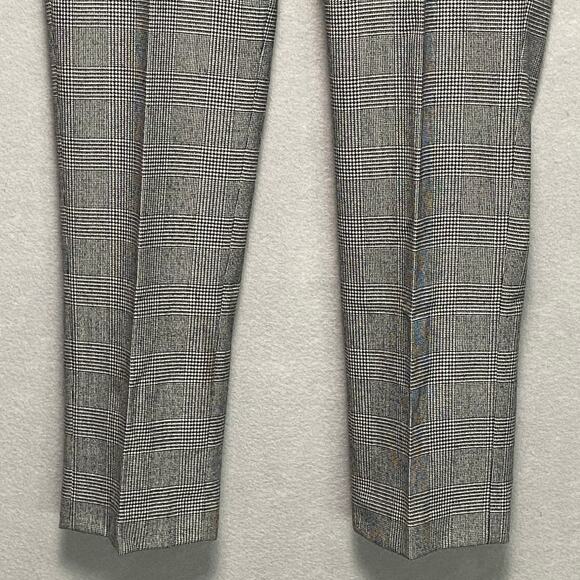 Bar III Men's 30x30 Suit Pants Slim Fit Stretch Black/White Plaid NEW - Picture 4 of 11